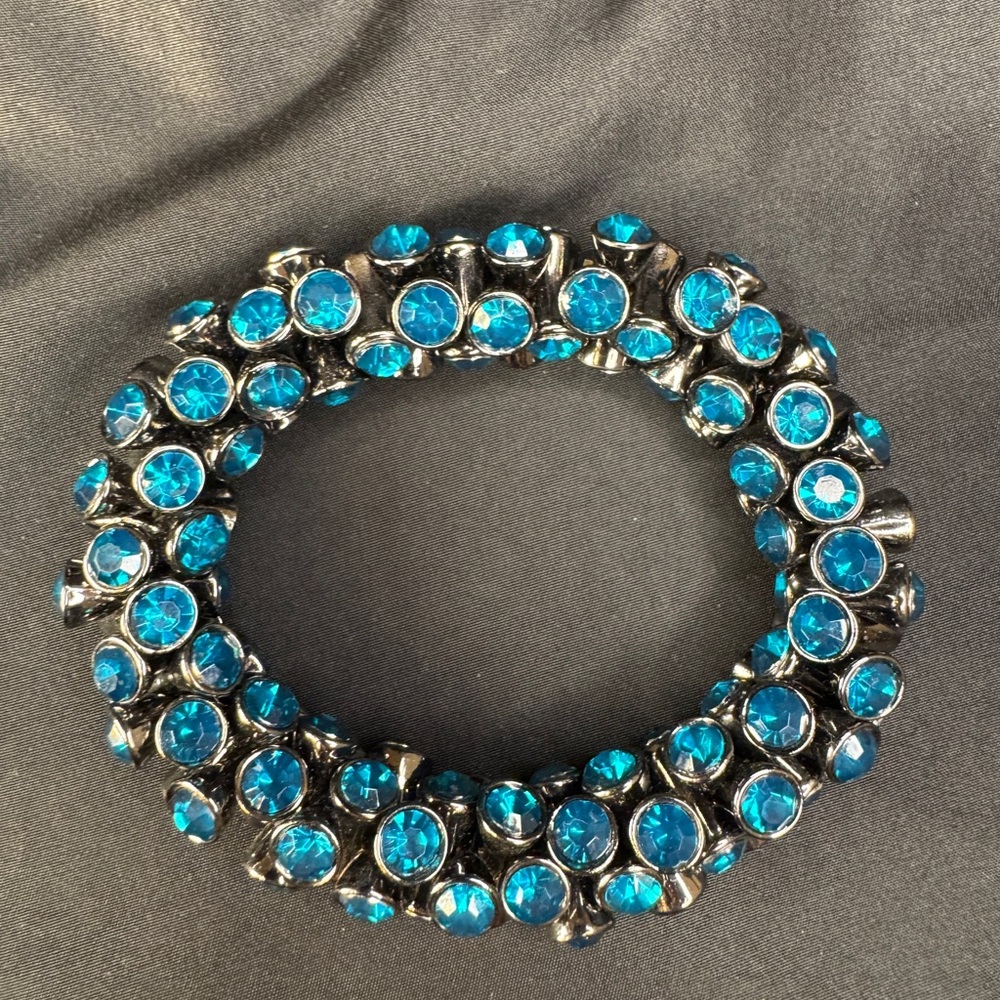 Chico’s Turquoise and Silver Bracelet
